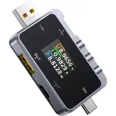 FNIRSI FNAC-28 USB-C USB-A 2-in-1 USB Tester