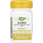 Nature'S Way , GABA, 250 mg, 60 Vegan Capsuler