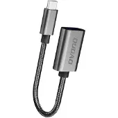 Dudao L15T USB-C til USB-A OTG-adapter - grå