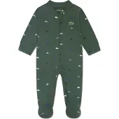 Lacoste Kids Footed Croco Print Langærmet Jumpsuit