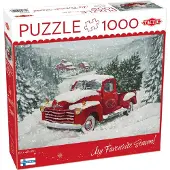 Tactic Puzzle Lovers Christmas Tree Truck 1000 pcs puzzle