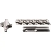 Makita Nemesis II - Borebit - for beton, sten, mursten - hammerbit - 10 mm - SDS-plus - længde: 455 mm - for XGT HR008GM202