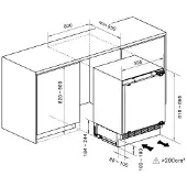 MPM -116-cji-17/e Køleskab Med én Dør