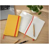 Leitz Cosy - Notesbog - A5 - 135 x 215 mm - 96 ark / 192 sider - kvadreret - varm gul - pap
