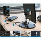 Kensington Desktop and Peripherals Standard Keyed Locking Kit 2.0