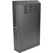 Eaton Corporation Eaton Tripp Lite Series 6U Wall Mount Rack Enclosure Server Cabinet Vertical 36 Deep - Rack kabinet - vægmonterbar - sort - 6U - 19