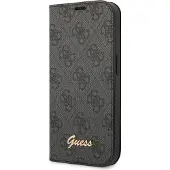 GUESS GUBKP14XHG4SHK iPhone 14 Pro Max 6.7 "sort / sort bog 4G Vintage Gold Logo