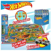 Reig Musicales Hot Wheels Legemåtte Med En Bil 87.5x118 Cm