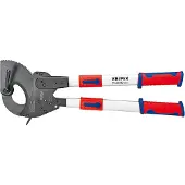 Knipex kabelsaks skraldeprincip med teleskopskaft, 630 mm