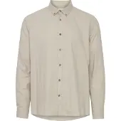 !Solid Skjorte 'SDPete' lysebeige