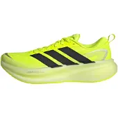 Adidas Løbesko 'Supernova Glide' neongul / sølvgrå / sort