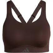 Adidas Sports-BH 'Optime' choko / mørkegrå