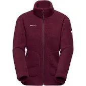 Mammut - Fleece dame - Falera ML Jacket Women Vin til Unisex - Størrelse M - Bordeaux