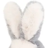 Orange Toys The Softest Little Grey Bunny - 20CM