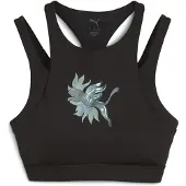 Puma GREEN TERRAINS GRAPHIC BH für mittlere Belastung, størrelse Medium