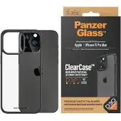 PanzerGlass | ClearCase - Bagsidecover til mobiltelefon - Gennemsigtigt | Apple iPhone 15 Pro Max