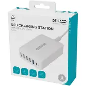 Deltaco USBC-MO100 USB Charging Station