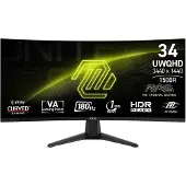 MSI 34" MAG 346CQ - LED monitor - curved - 34"