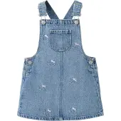 Mango KIDS Kjole lyseblå / lys pink