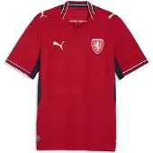 Puma Czechia 2026 Home Jersey Men, Football, Dark Cherry/Navy, S