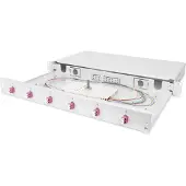 Digitus Professional DN-96330-4 - Fiber optisk splice boks - LC x 12 - 1U - 19