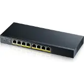 Zyxel GS1900-8HP - Switch - smart - 8 x 10/100/1000 (PoE+) - desktop, væg-monterbar - PoE+ (70 W)