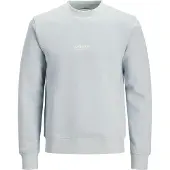 Jack & Jones Sweatshirt 'JJESoho' lyseblå / hvid
