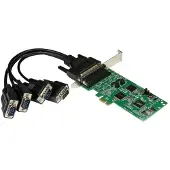 StarTech.com 4-ports Rs232/485/422 Pcie Pci-e-udvidelseskort