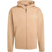 Adidas Sportssweatjakke 'Z.N.E.' beige / lysegrå