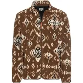 Camel active Fleecejakke beige / brun / lysebrun