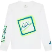 Nike Shirts 'NEON BOX FUTURA' lysegul / grøn / hvid