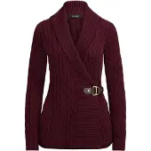 Ralph Lauren Cardigan 'DONATO' bordeaux