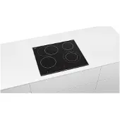 Bosch PKN 675DP1D keramisk kogeplade, 4 varmezoner, sort