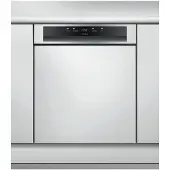Whirlpool WBC3C34PFX - Opvaskemaskine - Rustfrit stål