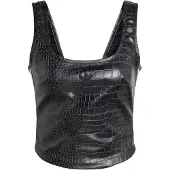 Adidas Pleather Corset Ærmeløs Top