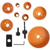 Boxer sæt bor til træ 19-111 mm