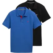 Tom Tailor Bluser & t-shirts royalblå / sort