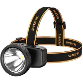 Superfire HL55 pandelampe, 150 lm, USB-C, 4 tilstande, 270 m