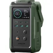 JOYROOM JR-PBF10 75000mAh 100W 3x USB-C 3x USB-A with foldable flashlight and handle - green - 75000 mAh