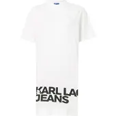 Karl lagerfeld JEANS Kjole sort / hvid