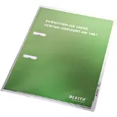 Leitz Omslag PP 160my med præg A4 - (100 stk.)