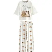 Next Pyjamas beige / creme / brun