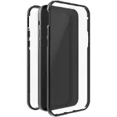 Black Rock 360° Phone Case Glass iPhone 14 Pro Transp/Black