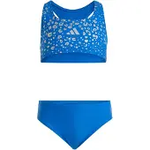 Adidas Sportsbademode 'Glitter Bikini Set' royalblå / sølv