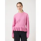 Y.A.S Yasemily Peplum Striktrøje