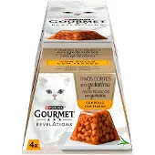 Purina Gourmet Revelations Vådfoder Til Katte Med Kylling 6x4x57g