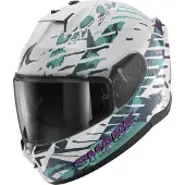 Shark D-skwal 3 Reptaia Ece Fullface-hjelm