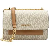 Michael Kors Skuldertaske camel / mørkebrun / offwhite