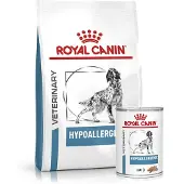 Royal Canin Hypoallergenic hundefoder - 7kg + 12 x 400 gr