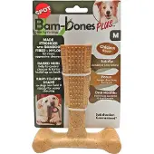 Spot Bam-Bones Easy Grip sikkert tyggeben til hunde (kyllingesmag)